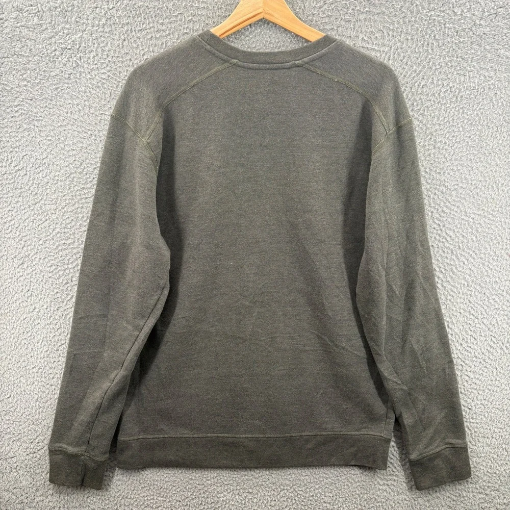 The North Face Crewneck Sweatshirt Mens L Gray Long Sleeve Pullover Blank Top